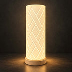Large Whāriki Lamp